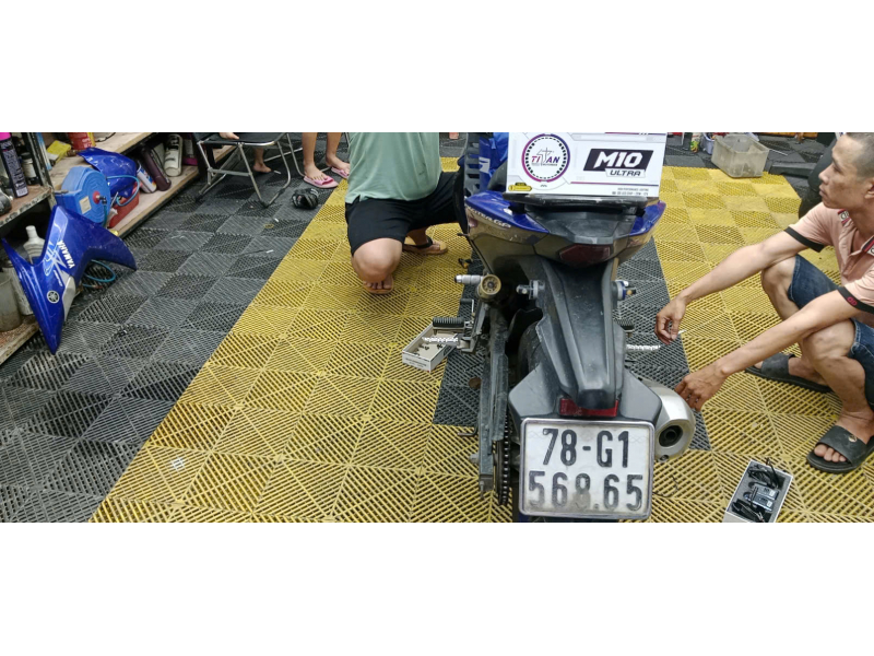 Độ đèn nâng cấp ánh sáng Titan M10 Ultra V2 cho xe Exciter 